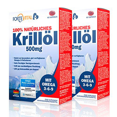 ForteVital Krill Oil 500 mg - Ácidos grasos omega-3 (EPA / DHA)