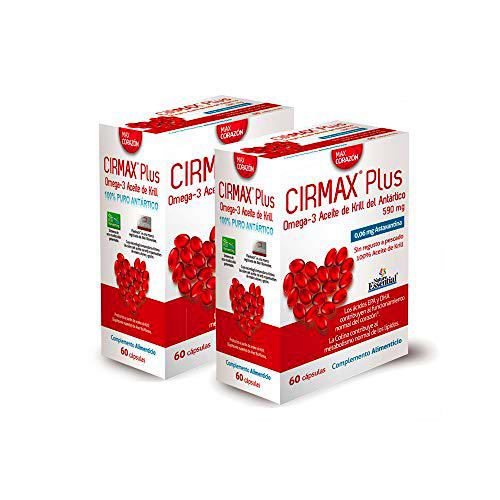 NATURE ESSENTIAL | CIRMAX® (Krill oil) 590 mg | 60 Perlas (Pack 2 unid.)