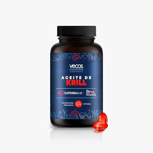 Aceite de Krill Antártico 1000mg SuperbaKrill2 | Bote 90 perlas